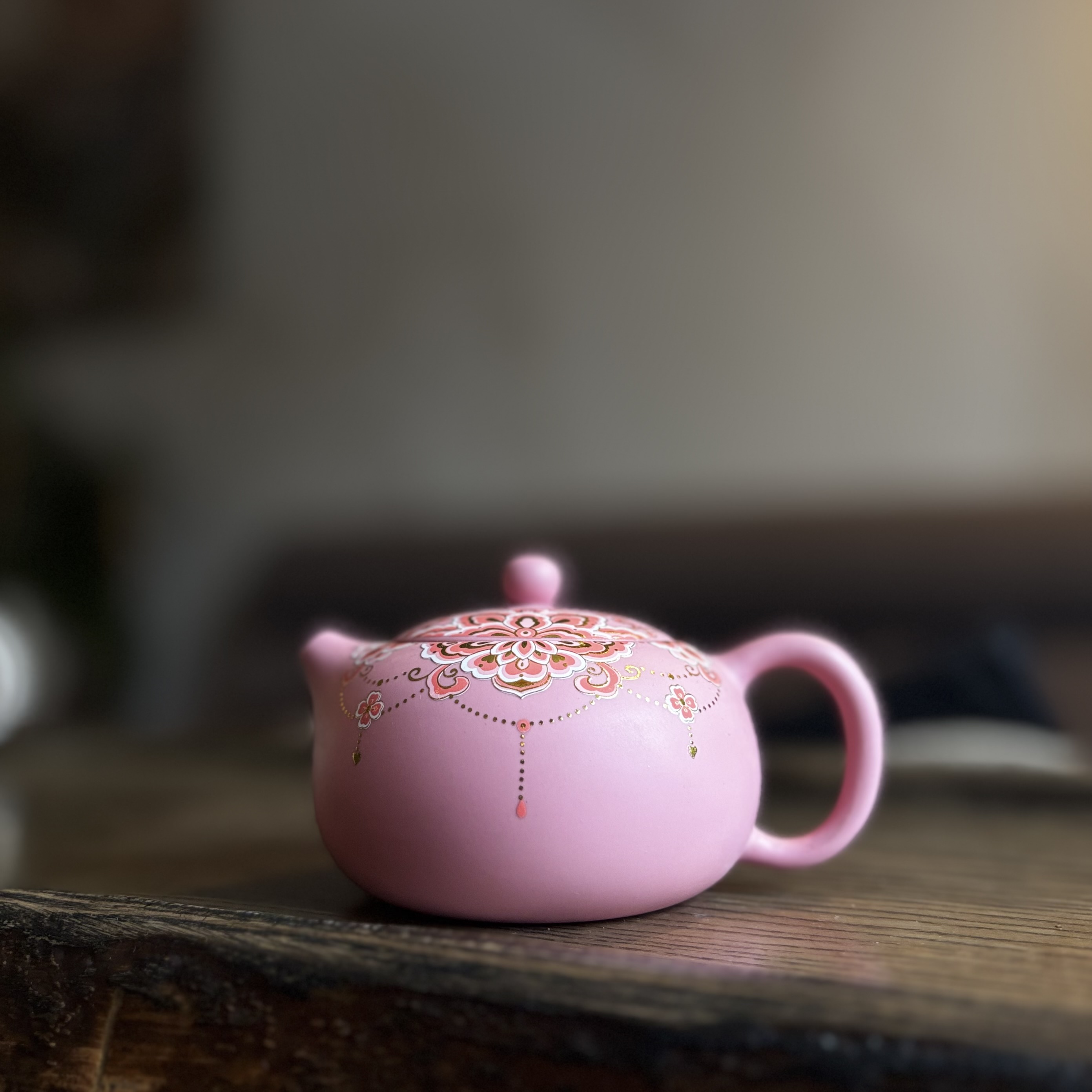 Чайник розовый